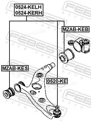 Febest 0524-KELH