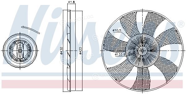 Nissens 86217