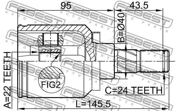 Febest 0211-N16