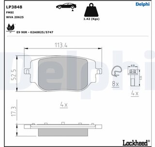 Delphi LP3848