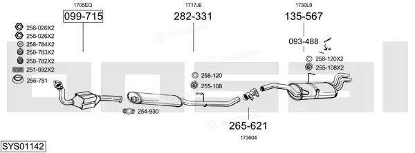 Bosal SYS01142