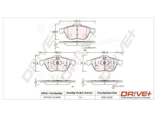 Drive+ DP1010.10.0863