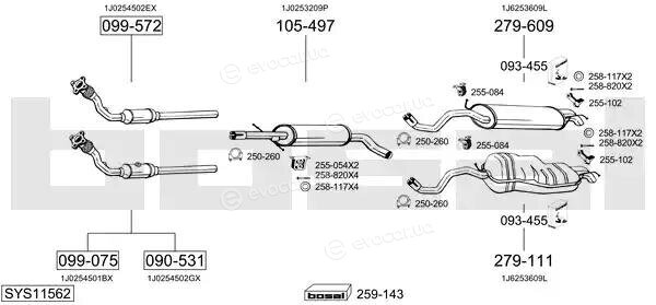 Bosal SYS11562