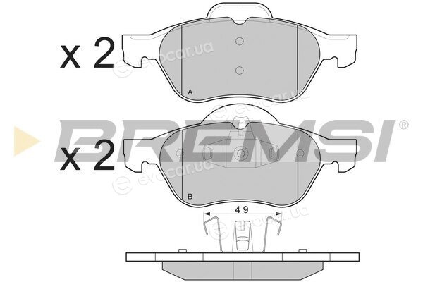 Bremsi BP3264