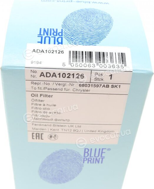 Blue Print ADA102126