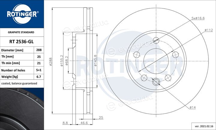 Rotinger RT 2536-GL