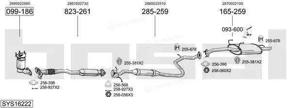 Bosal SYS16222