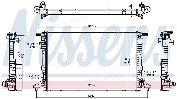 Nissens 606578