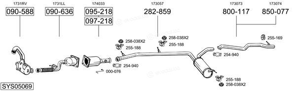 Bosal SYS05069