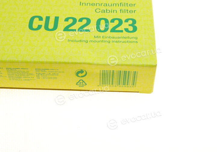 Mann CU 22 023