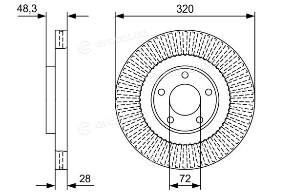 Bosch 0 986 479 W04