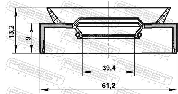 Febest 95PAS-41610913R