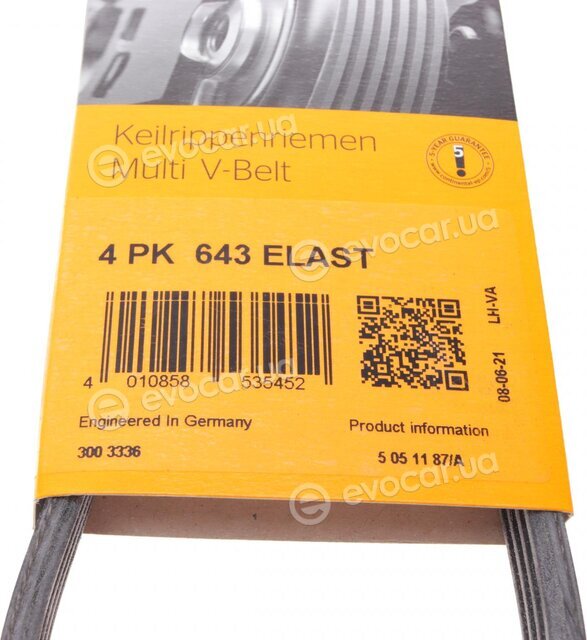 Continental 4PK643 ELAST