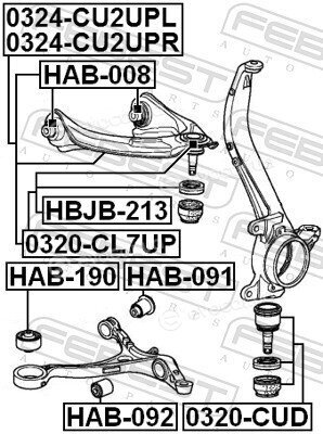 Febest 0324-CU2UPL