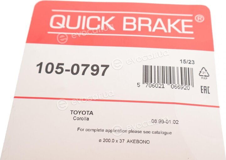 Kawe / Quick Brake 105-0797