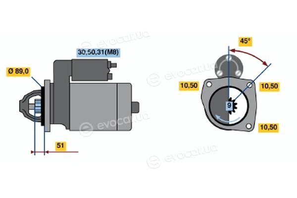 Bosch 0 001 368 017