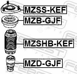 Febest MZD-GJF