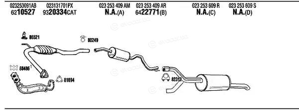 Walker / Fonos VW72321