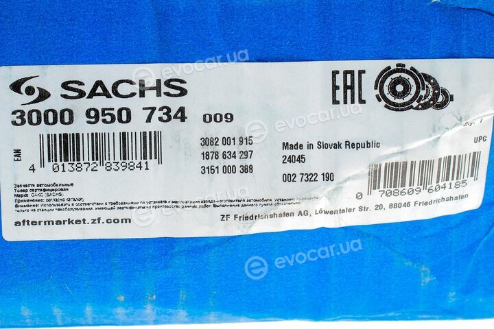 Sachs 3000 950 734