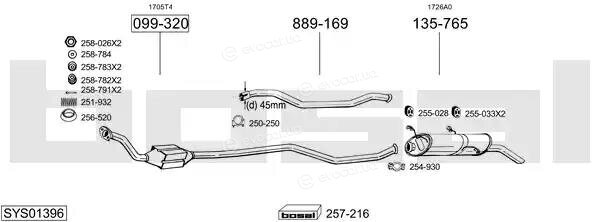 Bosal SYS01396