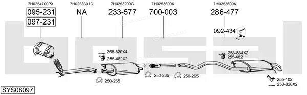 Bosal SYS08097