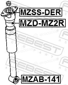 Febest MZAB-141