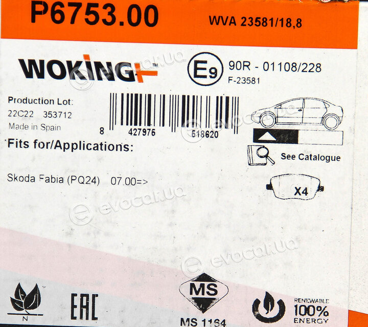 Woking P6753.00