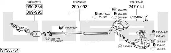 Bosal SYS03734