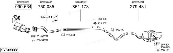 Bosal SYS05668