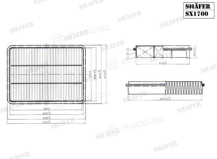 Shafer SX1700