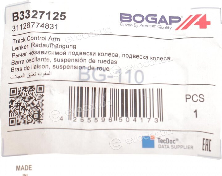 Bogap B3327125