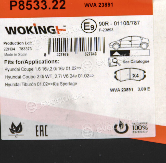 Woking P8533.22