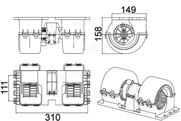 Mahle AB 145 000P