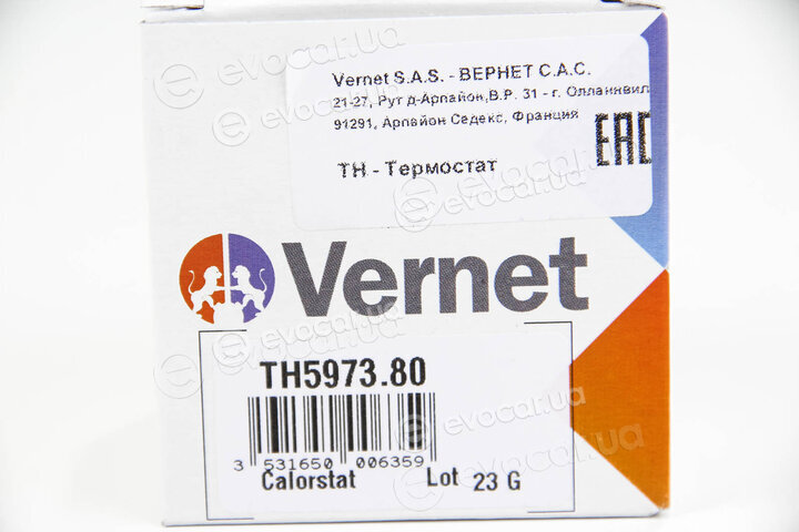 Vernet / Calorstat TH5973.80