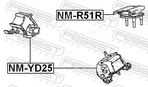 Febest NM-R51R