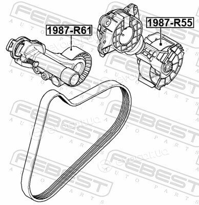 Febest 1987-R55