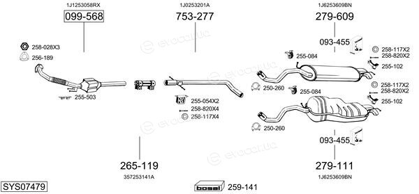 Bosal SYS07479