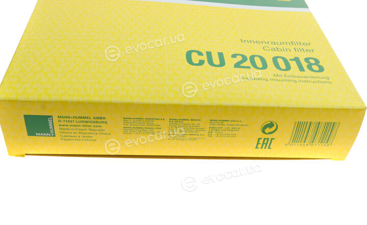 Mann CU 20 018