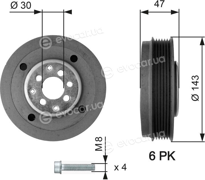 Gates TVD1014A