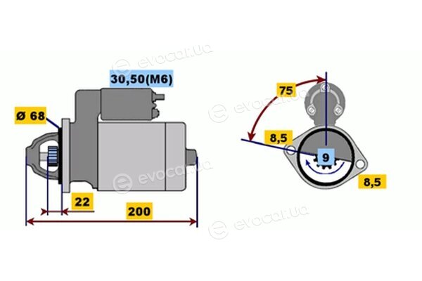 Bosch 0 001 107 405