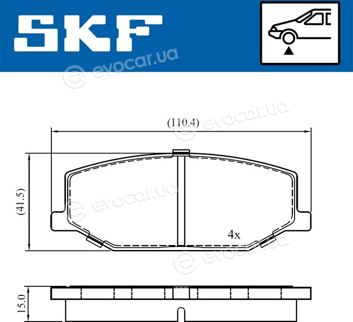 SKF VKBP 80457