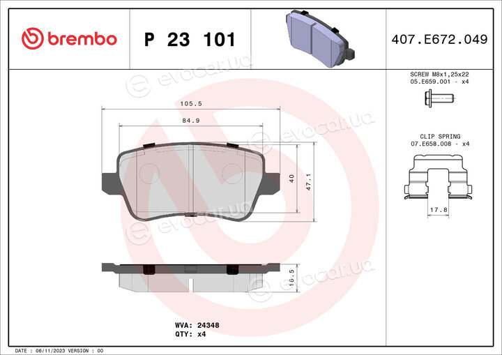 Brembo P 23 101