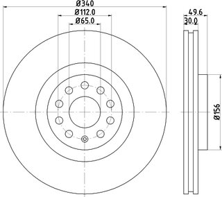 Hella Pagid 8DD 355 129-241