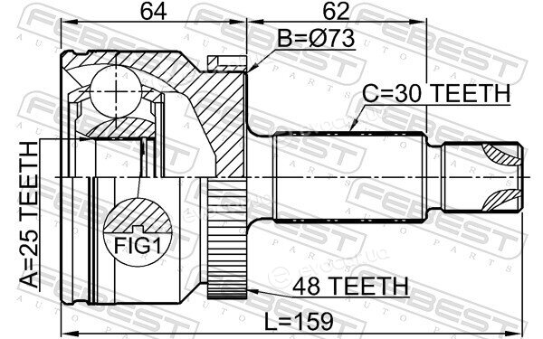 Febest 1210-IX35D7A48