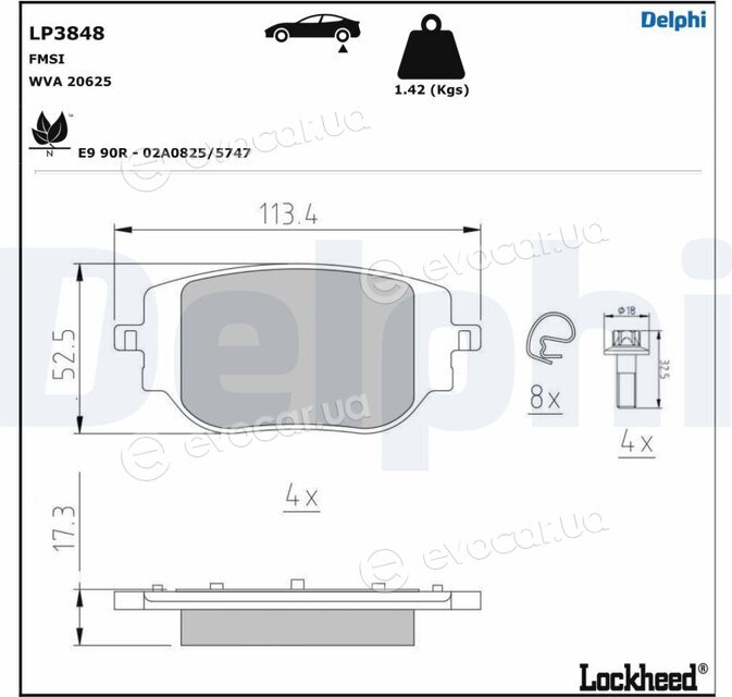 Delphi LP3848