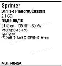 Walker / Fonos MBH14842A