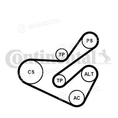 Continental 6PK1740K1