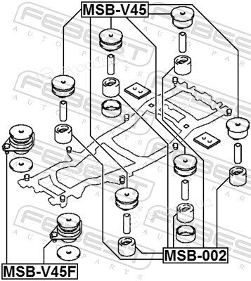 Febest MSB-V45