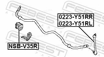 Febest 0223-Y51RL