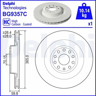 Delphi BG9357C